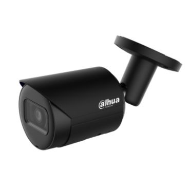 Dahua DH-IPC-HFW2230SP-S-0360B-S2-QH3-B - Cámara IP Formato Bullet, Resistente a Intemperie, Resolución 2MP 25/30fps (1920×1080px), Lente Fija, Visión Nocturna IR 30m, Alimentación PoE y por Fuente (no incl.), Ranura MicroSD