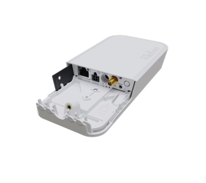 Mikrotik WAP LR2 KIT Producto reacondicionado Gateway IoT CPU de 650 MHz, 64MB de RAM, 1x10/100 Mb(PoE-in), wireless 802.11b/g/n 2,4Ghz con antena, tarjeta LoRa R11e-LR2, RouterOSL4, caja p
