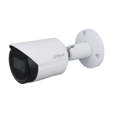 Dahua DH-IPC-HFW2241SP-S-0280B - Cámara IP Formato Bullet, Resistente a Intemperie, Resolución 2MP 20/30fps (1920×1080px), Lente Fija, Visión Nocturna IR 30m, Alimentación PoE y por Fuente (no incl.), Ranura MicroSD