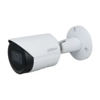 Dahua DH-IPC-HFW2241SP-S-0280B - Cámara IP Formato Bullet, Resistente a Intemperie, Resolución 2MP 20/30fps (1920×1080px), Lente Fija, Visión Nocturna IR 30m, Alimentación PoE y por Fuente (