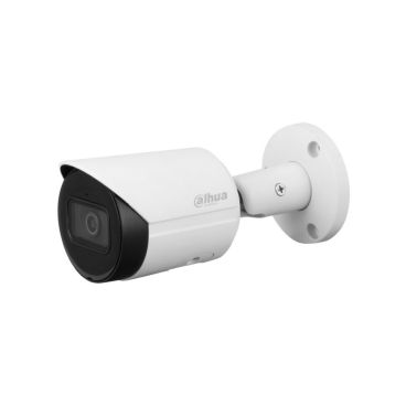 Dahua DH-IPC-HFW2241SP-S-0360B - Cámara IP Formato Bullet, Resistente a Intemperie, Resolución 2MP 25/30fps (1920×1080px), Lente Fija, Visión Nocturna IR 30m, Alimentación PoE y por Fuente (no incl.), Ranura MicroSD