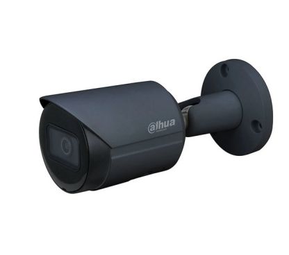 Dahua DH-IPC-HFW2431SP-S-0280B-S2-DG - Cámara IP Formato Bullet, Resistente a Intemperie, Resolución 4MP 20fps (2688x1520px), Lente Fija, Visión Nocturna IR 30m, Alimentación PoE y por Fuente (no incl.), Ranura MicroSD