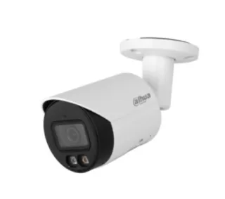Dahua DH-IPC-HFW2449SP-S-IL-0360B - Cámara IP Formato Bullet, Resistente a Intemperie, Resolución 4MP 25/30fps (2560×1440px), Lente Fija, Visión Nocturna IR 30m, Alimentación PoE y por Fuent