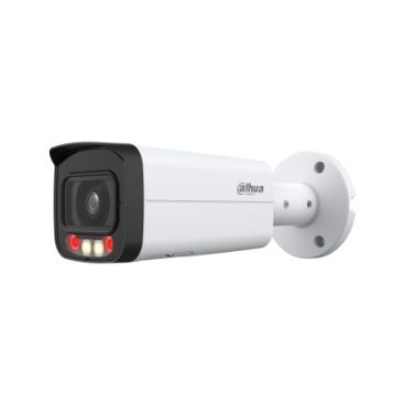 Dahua DH-IPC-HFW2649TP-AS-IL-0600B - Cámara IP Formato Bullet, Resistente a Intemperie, Resolución 6MP 20fps (3288×1850px) 25/30fps (2688×1520px), Lente Fija (6mm), Visión Nocturna IR 60m. Luz Diurna 50m, Alimentación PoE y por F