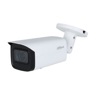 Dahua DH-IPC-HFW2841TP-ZS-27135 - Cámara IP Formato Bullet, Resistente a Intemperie, Resolución 8MP 20fps (3840×2160px), Zoom Motorizado x5 (2,7-13,5mm), Visión Nocturna IR 60m, Alimentación PoE y por Fuente (no incl.), Ranura Mic