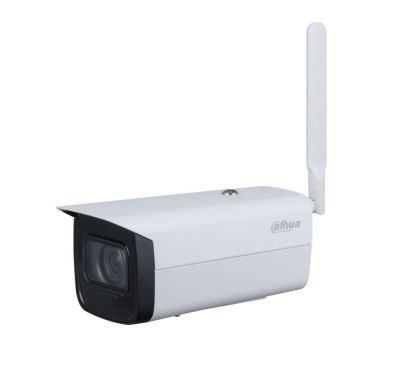 Dahua DH-IPC-HFW3241DFP-AS-4G-NL668-0280B - Cámara IP Wi-Fi Formato Bullet, Resistente a Intemperie, Resolución 2MP 30fps (1920×1080px), Lente Fija, Visión Nocturna IR 50m, Alimentación PoE y por Fuente (no incl.), Ranura MicroSD