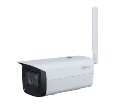 Dahua DH-IPC-HFW3241DFP-AS-4G-NL668-0280B - Cámara IP Wi-Fi Formato Bullet, Resistente a Intemperie, Resolución 2MP 30fps (1920×1080px), Lente Fija, Visión Nocturna IR 50m, Alimentación PoE y por Fuente (no incl.), Ranura MicroSD
