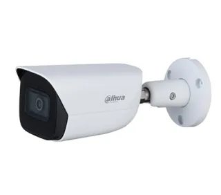 Dahua DH-IPC-HFW3241EP-SA-0280B - Cámara IP Formato Bullet, Resistente a Intemperie, Resolución 2MP 25/30fps (1920×1080px), Lente Fija, Visión Nocturna IR 50m, Alimentación PoE y por Fuente