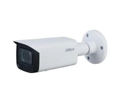 Dahua DH-IPC-HFW3241TP-ZS-27135 - Cámara IP Formato Bullet, Resistente a Intemperie, Resolución 2MP 30fps (1920x1080px), Zoom Motorizado x5 (2,7-13,5mm), Visión Nocturna IR 60m, Alimentación PoE y por Fuente (no incl.), Ranura Mic