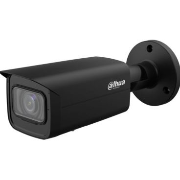 Dahua DH-IPC-HFW3441TP-ZS-27135-S2-B - Cámara IP Formato Bullet, Resistente a Intemperie, Resolución 4MP 25/30fps (2688x1520px), Zoom Motorizado x5 (2,7-13,5mm), Visión Nocturna IR 60m, Alimentación PoE y por Fuente (no incl.), Ra