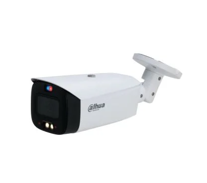Dahua DH-IPC-HFW3449T1P-AS-PV-0280B-S3 - Cámara IP Formato Bullet, Resistente a Intemperie, Resolución 4MP 25/30fps (2688×1520px), Lente Fija, Visión Nocturna IR 30m, Alimentación PoE y por Fuente (no incl.), Ranura MicroSD