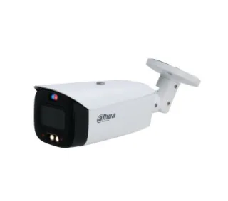 Dahua DH-IPC-HFW3449T1P-AS-PV-0280B-S3 - Cámara IP Formato Bullet, Resistente a Intemperie, Resolución 4MP 25/30fps (2688×1520px), Lente Fija, Visión Nocturna IR 30m, Alimentación PoE y por