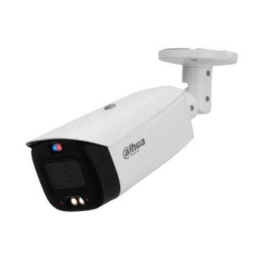 Dahua DH-IPC-HFW3449T1P-AS-PV-0280B-S5 - Cámara IP Formato Bullet, Resistente a Intemperie, Resolución 4MP 20fps (2688×1520px), Lente Fija, Visión Nocturna IR 30m, Alimentación PoE y por Fuente (no incl.), Ranura MicroSD