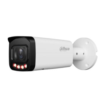 Dahua DH-IPC-HFW3449TP-ZS-IL-27135 - Cámara IP Formato Bullet, Resistente a Intemperie, Resolución 4MP 25fps (2688×1520px), Zoom Motorizado x5 (2,7-13,5mm), Visión Nocturna IR 60m, Alimentación PoE y por Fuente (no incl.), Ranura