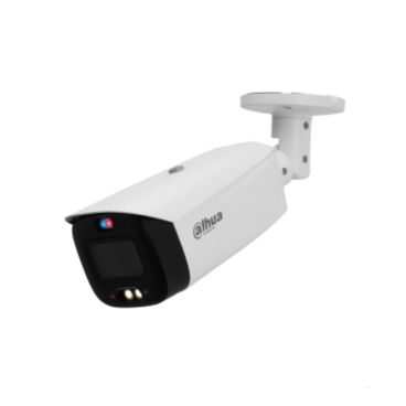 Dahua DH-IPC-HFW3549T1P-AS-PV-0280B-S5 - Cámara IP Formato Bullet, Resistente a Intemperie, Resolución 5MP 25/30fps (2688×1520px), Lente Fija (2.8mm), Visión Nocturna IR 30m, Alimentación PoE y por Fuente (no incl.), Ranura MicroS