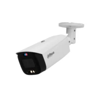 Dahua DH-IPC-HFW3549T1P-AS-PV-0280B-S5 - Cámara IP Formato Bullet, Resistente a Intemperie, Resolución 5MP 25/30fps (2688×1520px), Lente Fija (2.8mm), Visión Nocturna IR 30m, Alimentación Po