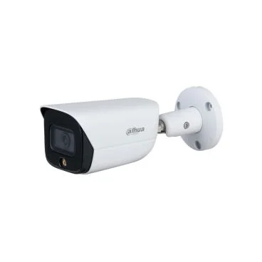 Dahua DH-IPC-HFW3849EP-S-IL-0280B - Cámara IP Formato Bullet, Resistente a Intemperie, Resolución 8MP 25fps (3840×2160px), Lente Fija (2.8mm), Visión Nocturna IR 30m, Alimentación PoE y por Fuente (no incl.)