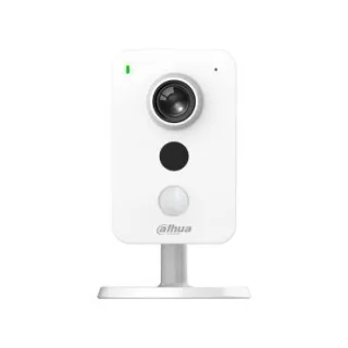 Dahua DH-IPC-K1430KP-STW-0280B-EUR - Cámara IP Wi-Fi Formato Escritorio, Resolución 4MP 25fps (2560x1460px), Lente fija (2.8mm), Visión Nocturna IR 10m, Alimentación por Fuente (incl.) o PoE