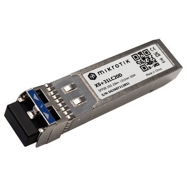 Mikrotik XS+31LC20D (XS+31LC20D) Módulo SFP/SFP+/SFP28 1/10/25G, monomodo, 20 km, 1310 nm