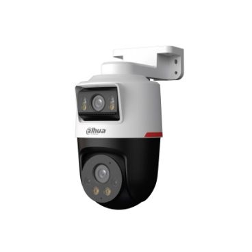 Dahua DH-IPC-PTS2249BP-E2-S-PV-LED-0360B-PRO Cámara IP Formato Turret PT Lente Dual, Resistente a Intemperie, Resolución 2x 2MP 25/30fps (1920×1080px), Lente Fija (3.6mm), Luz Calida 30m sin IR, Alimentación PoE y por Fuente (no i