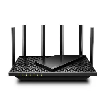TP-Link Archer AX73 Enrutador Wi-Fi 6 de banda dual AX5400 VELOCIDAD: 574 Mbps a 2,4 GHz + 4804 Mbps a 5 GHz ESPECIFICACIONES: 6 antenas, CPU Broadcom de triple núcleo de 1,5 GHz, 1 puerto WAN Gigabit + 4 puertos LAN Gigabit, pu