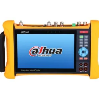 Dahua DH-PFM906-E Integrated Mount Tester. > Supports IPC, HDCVI, AHD, HDTVI, CVBS and SDI monitor video display.