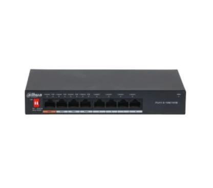 Dahua DH-PFS3008-8ET-60-V2 DH-PFS3008-8ET-60 is a layer-2 commercial switch. It provides high-performance switching engine and large buffer memory to ensure smooth video stream transmission. With a fu