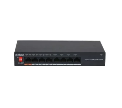 Dahua DH-PFS3008-8GT-60-V2 DH-PFS3008-8GT-60 is a layer-2 commercial switch. It provides high-performance switching engine and large buffer memory to ensure smooth video stream transmission. With a fu