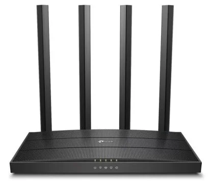 TP-Link Archer C80 AC1900 Dual-Band Wi-Fi Router, 1300Mbps at 5GHz + 600Mbps at 2.4GHz, 5 Gigabit Ports, 4 antennas, MU-MIMO,