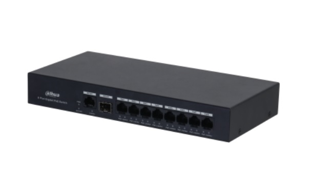 Dahua DH-PFS3110-8GT-65 10-Port Economical Gigabit Switch with 8-Port PoE