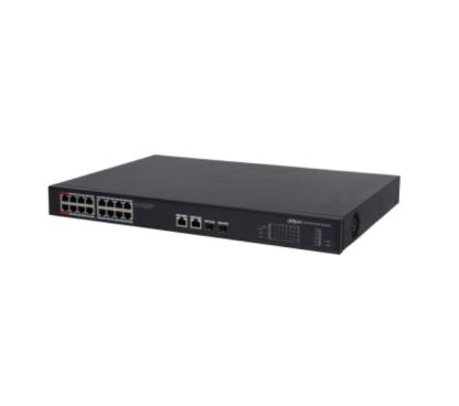 Dahua DH-PFS3220-16GT-190-V2 20-Port Unmanaged Gigabit Switch with 16-Port PoE