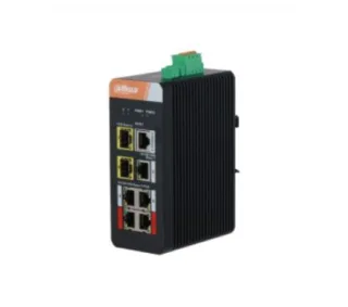 Dahua DH-PFS4207-4GT-DP-V2 This product has high reliability and powerful iLinks-View function, and is specially designed for on-site transmission of harsh environments.