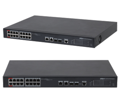 Dahua DH-PFS4218-16ET-240-V3 16-port 100 Mbps + 2-port Gigabit Managed PoE Switch