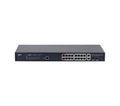 Dahua DH-PFS4218-16GT-130 18-Port Managed Gigabit Switch with 16-Port PoE