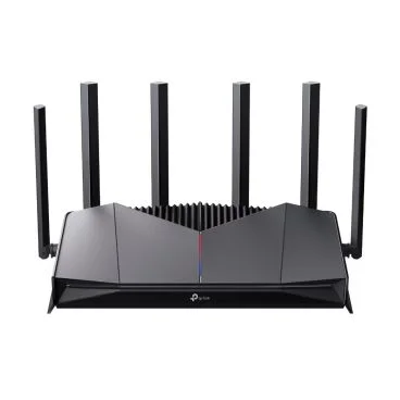 TP-Link Archer GE400 BE6500 Dual-Band Wi-Fi 7 Gaming Router Speeds: 5 GHz: 5765 Mbps (802.11be) + 2.4 GHz: 688 Mbps (802.11be)† SPEC: FCC: ? 30 dBm (2.4 GHz), ? 30 dBm (5 GHz) FEATURE: CE: ?20dBm EIRP (2.4GHz); ?23dBm EIRP (5.17GH