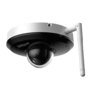 Dahua DH-SD1A404DB-GNY-W-PV - Cámara IP-WiFi Formato Domo PTZ, Resistente a Intemperie, Resolución 4MP 25/30fps (2560x1440px), Zoom Motorizado x4 (2.8-12mm), Visión Nocturna IR 20m., Aliment
