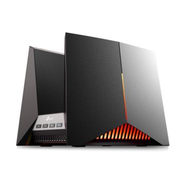 TP-Link Archer GE800 BE19000 Tri Band Wi-Fi 7 Gaming Router SPEED: 1376 Mbps at 2.4 GHz + 5760 Mbps at 5 GHz + 11520 Mbps at 6 GHz SPEC: 8× Internal Antennas, Quad-Core CPU, 1*10Gbps SFP+/RJ45 Combo WAN/LAN port +1*10 Gbps RJ45 WA
