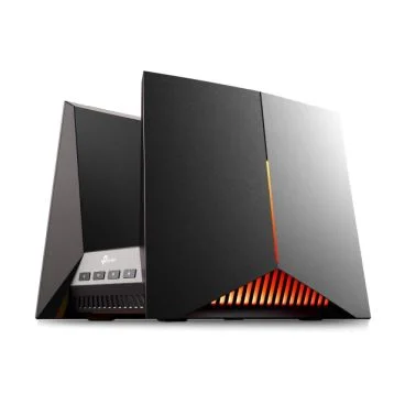 TP-Link Archer GE800 BE19000 Tri Band Wi-Fi 7 Gaming Router SPEED: 1376 Mbps at 2.4 GHz + 5760 Mbps at 5 GHz + 11520 Mbps at 6 GHz SPEC: 8× Internal Antennas, Quad-Core CPU, 1*10Gbps SFP+/RJ45 Combo WAN/LAN port +1*10 Gbps RJ45 WA