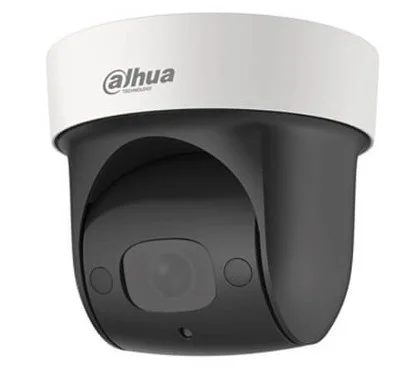 Dahua DH-SD29204UE-GN-W - Cámara IP-WiFi Formato Turret PTZ, Resistente a Intemperie, Resolución 2MP 25/30fps (1920x1080px), Zoom Motorizado x4 (2,7-11mm), Visión Nocturna IR 30m., Alimentación por Fuente, Ranura MicroSD