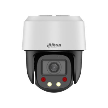 Dahua DH-SD2C405NB-GNY-A-PV-S2 - Cámara IP Formato Domo PTZ, Resistente a Intemperie, 4MP 25fps (2560x1440px), Zoom Motorizado x4 (2,8-12mm), Visión Nocturna IR y Luz Blanca 30m., Alimentación PoE y por Fuente (no incl.), Ranura