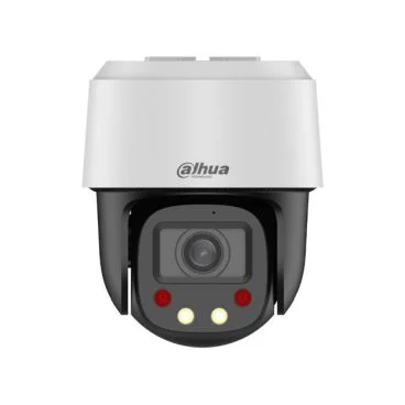 Dahua DH-SD2C405NB-GNY-A-PV-S2 - Cámara IP Formato Domo PTZ, Resistente a Intemperie, 4MP 25fps (2560x1440px), Zoom Motorizado x4 (2,8-12mm), Visión Nocturna IR y Luz Blanca 30m., Alimentación PoE y por Fuente (no incl.), Ranura