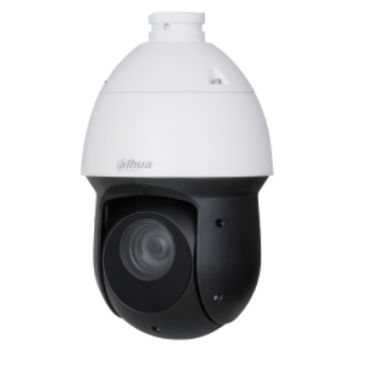 Dahua DH-SD49425GB-HNR - Cámara IP Formato Domo PTZ, Resistente a Intemperie, Resolución 4MP 25/30fps (2560×1440px), Zoom Motorizado x5 (5-125mm), Visión Nocturna IR 100m, Alimentación PoE y por Fuente (no incl.), MicroSD