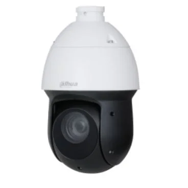Dahua DH-SD49425GB-HNR - Cámara IP Formato Domo PTZ, Resistente a Intemperie, Resolución 4MP 25/30fps (2560×1440px), Zoom Motorizado x5 (5-125mm), Visión Nocturna IR 100m, Alimentación PoE y por Fuente (no incl.), MicroSD