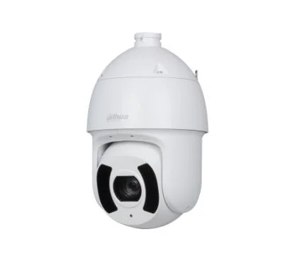 Dahua DH-SD6CE225DB-HNY - Cámara IP Formato Turret PTZ, Resistente a Intemperie, Resolución 2MP 25/30fps (1920x1080px), Zoom Motorizado x25 (4,8-120mm), Visión Nocturna IR 250m., Alimentación por PoE y por Fuente (no incl.), Ranur