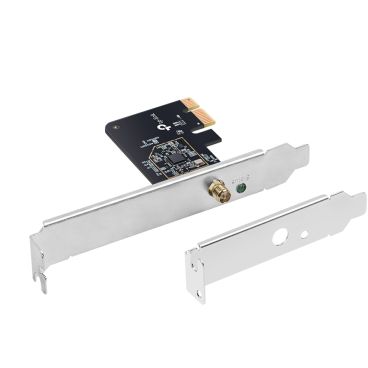 TP-Link Archer T2E AC600 Dual Band Wi-Fi PCI Express Adapter SPEED: 433 Mbps at 5 GHz + 200 Mbps at 2.4 GHz SPEC: 1× High Gain External Antennas
