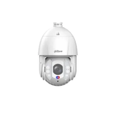 Dahua DH-SD6E425MB-HNR-A-PV1 - Cámara IP Formato Domo PTZ, Resistente a Intemperie, Resolución 4MP 25/30fps (2560×1440px), Zoom Motorizado x25 (5-125mm), Visión Nocturna IR 250m, Alimentación PoE y por Fuente (no incl.), MicroSD