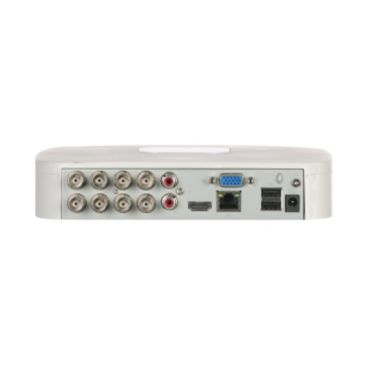 Dahua DH-XVR4108C-I(V2.0) H.265+/H.265 dual-stream video compression Supports Full-channel AI-Coding Supports HDCVI/AHD/TVI/CVBS/IP video inputs Max 10 channels IP camera inputs, each channe