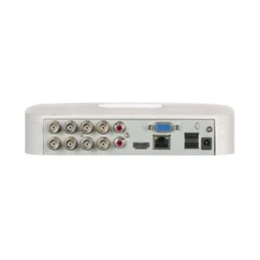 Dahua DH-XVR4108C-I(V2.0) H.265+/H.265 dual-stream video compression Supports Full-channel AI-Coding Supports HDCVI/AHD/TVI/CVBS/IP video inputs Max 10 channels IP camera inputs, each channel up to 6MP; Max 32 Mbps incoming ba