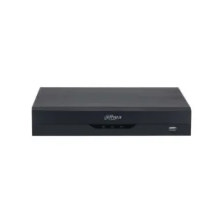 Dahua DH-XVR5104H-4KL-I3-1×1T/SSD XVR 5 en 1 Dahua de 4 canales. Formatos AI/H265+/H265. 4 canales BNC HD + 4 canales IP. Grabación 8MP@7ips. Ancho de banda entrante de 64 Mbps. Salidas HDMI
