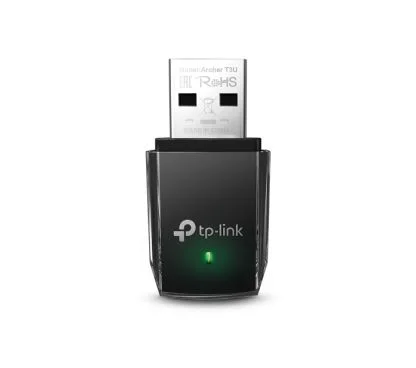 TP-Link Archer T3U AC1300 Mini Wi-Fi MU-MIMO USB Adapter,Mini Size, 867Mbps at 5GHz + 400Mbps at 2.4GHz, USB 3.0